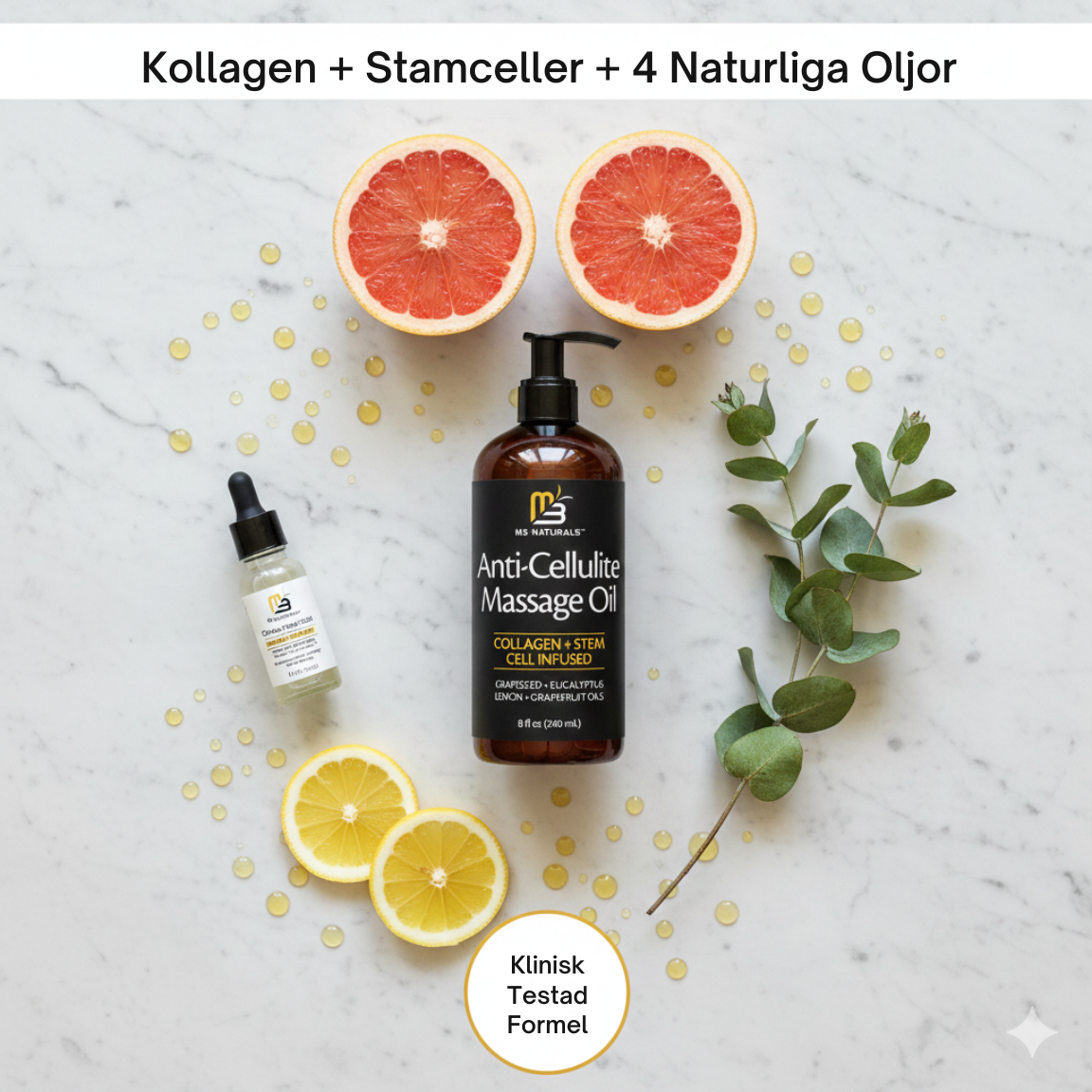 Silk Anti-Cellulite Oil Med Kollagen