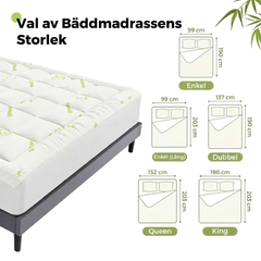 Sorvic Bambu Överdragsmadrass